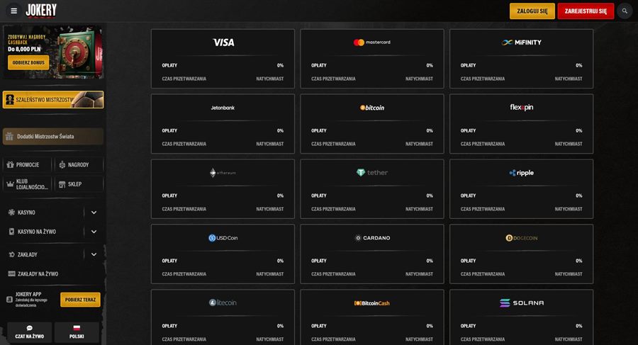 W kasynach z szybkimi wypłatami dominują e-portfele i kryptowaluty